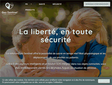 Tablet Screenshot of geo-sentinel.com